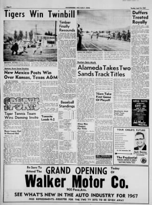Alamogordo Daily News from Alamogordo, New Mexico on April 16, 1967 · Page 2