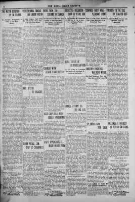 Xenia Daily Gazette from Xenia, Ohio on January 19, 1907 · Page 8