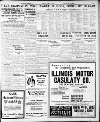 Herald and Review from Decatur, Illinois on March 8, 1925 · Page 27