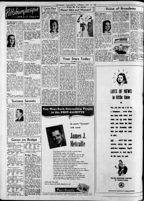 Pittsburgh Post-Gazette from Pittsburgh, Pennsylvania on July 24, 1948 · Page 20