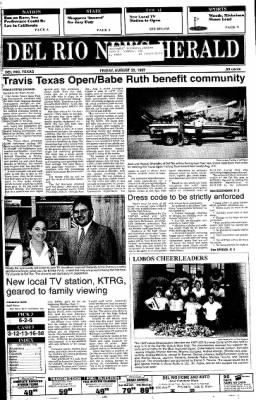 Del Rio News Herald from Del Rio, Texas on August 22, 1997 · Page 1