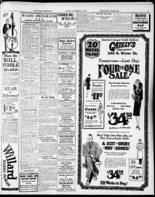 Herald and Review from Decatur, Illinois on October 28, 1927 · Page 7