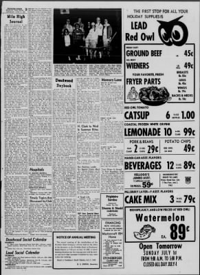 Deadwood Pioneer-Times from Deadwood, South Dakota • Page 3