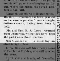 Roseburg Review From Roseburg Oregon On January 9 1904 Page 2