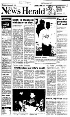 Del Rio News Herald from Del Rio, Texas on January 6, 1991 · Page 1