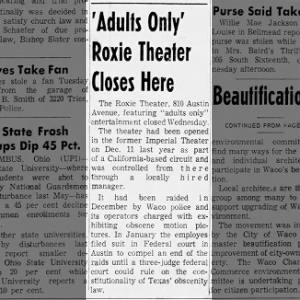 Roxie Theatre closing