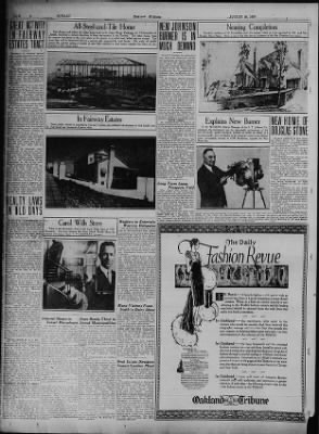 Oakland Tribune from Oakland, California on August 18, 1929 · Page 65
