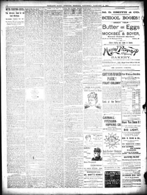 Oakland Tribune from Oakland, California on January 3, 1891 · Page 6