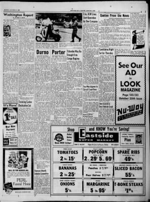 Medford Mail Tribune From Medford Oregon On October 17 1960 Page 5