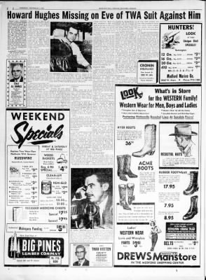Medford Mail Tribune from Medford, Oregon on November 1, 1962 · Page 18