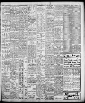 The Age from Melbourne, Victoria, Australia on January 12, 1917 