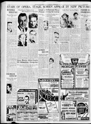 Detroit Free Press from Detroit, Michigan on February 22, 1931 · Page 81
