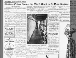 D Cell Block, home to the toughest inmates, is known as its own Alcatraz