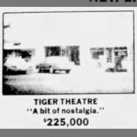 Tiger Theatre for sale
