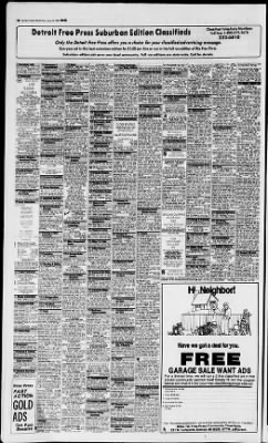 Detroit Free Press from Detroit, Michigan on August 29, 1985 