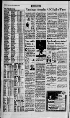 Detroit Free Press from Detroit, Michigan on September 20, 1996 